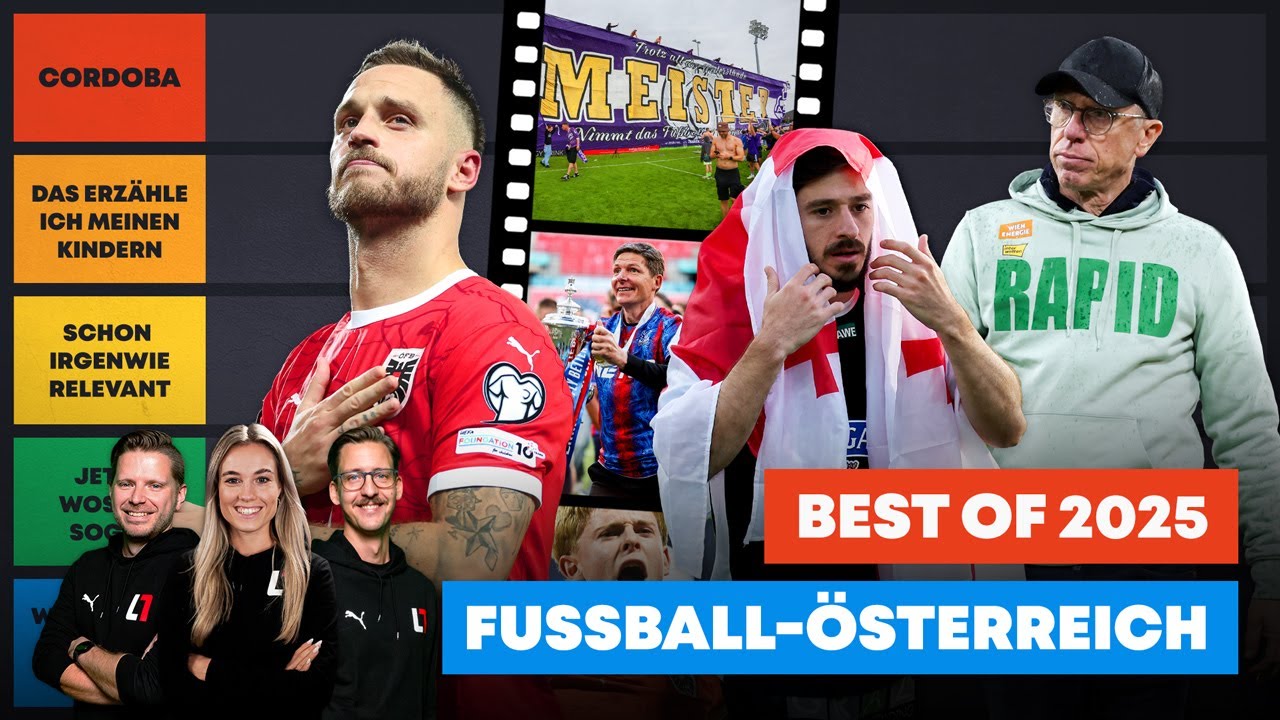 Tier-Ranking: R&uuml;ckblick auf das Fu&szlig;balljahr 2025 | #ansakonferenz