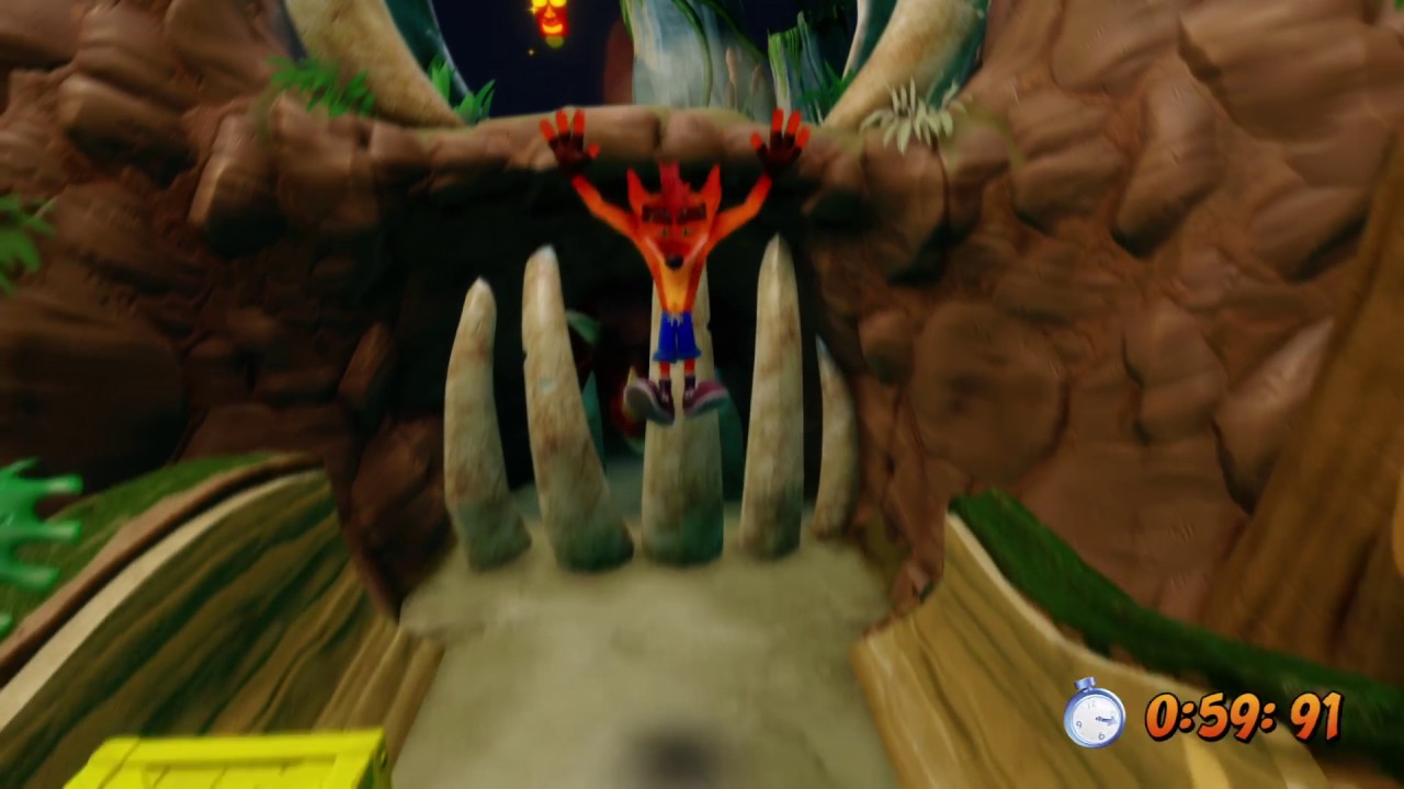 Crash Bandicoot N. Sane Trilogy: Bone Yard (Time Trial - Platinum Relic)