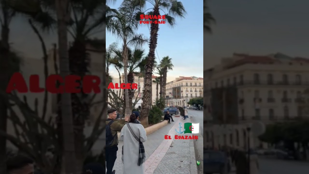 Aziouz45 : Square Port Sa&iuml;d la basse casbah d'Alger Alg&eacute;rie el Djaza&iuml;r ⚓🇩🇿🇵🇸