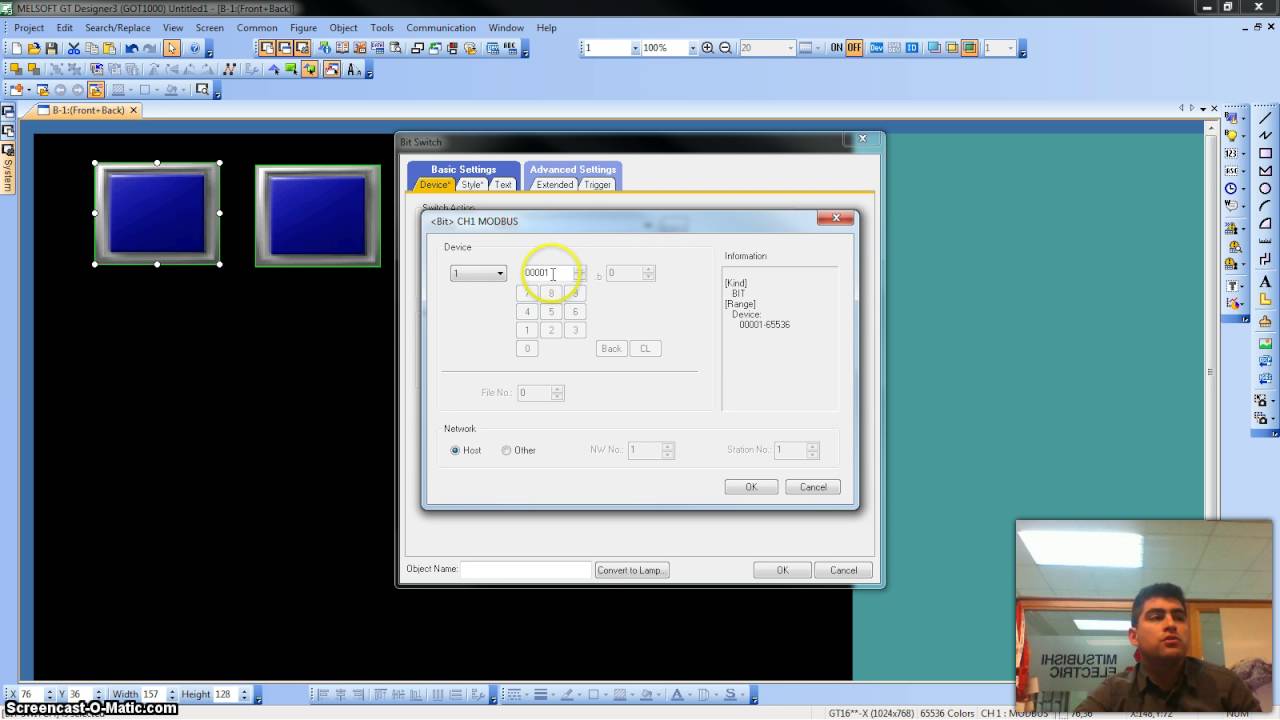 INTRUDUCCION GT DESIGNER 3 PARTE 1 MITSUBISHI ELECTRIC