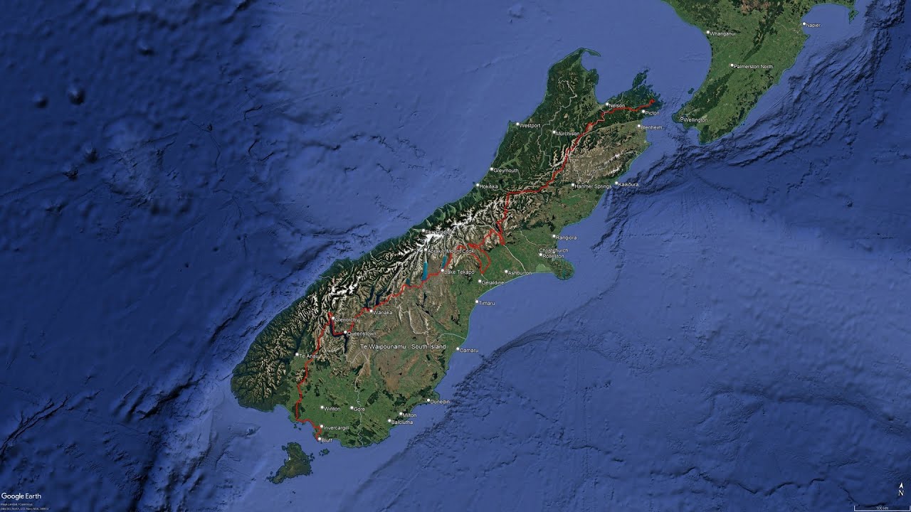 Te Araroa, South Island, New Zealand, part 1/2