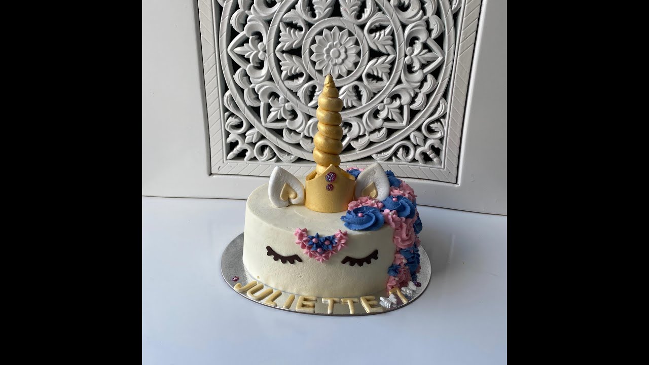 Comment réaliser un gâteau licorne