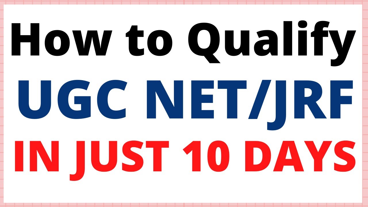 Qualify UGC NET in just 10 Days -  Complete Strategy ||  LAST MINUTE TIPS & EXAM STRATEGY || BWTS