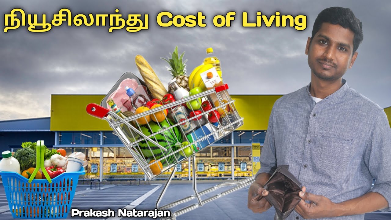 Cost of Living in New Zealand | Indian Groceries | Vegetables | Prakash Natarajan | Tamil
