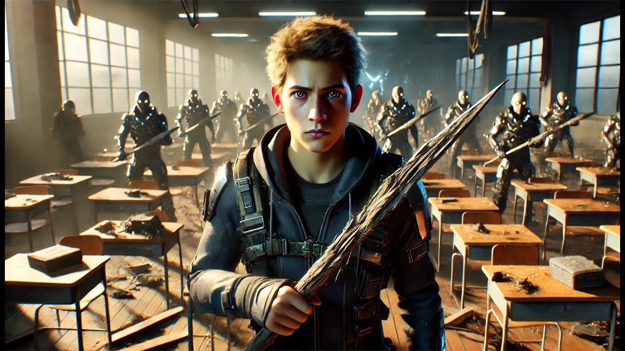 Alien Students Armed with Blades — Humans Carved Spears From the Classroom Furniture” | HFY | SCI FI
