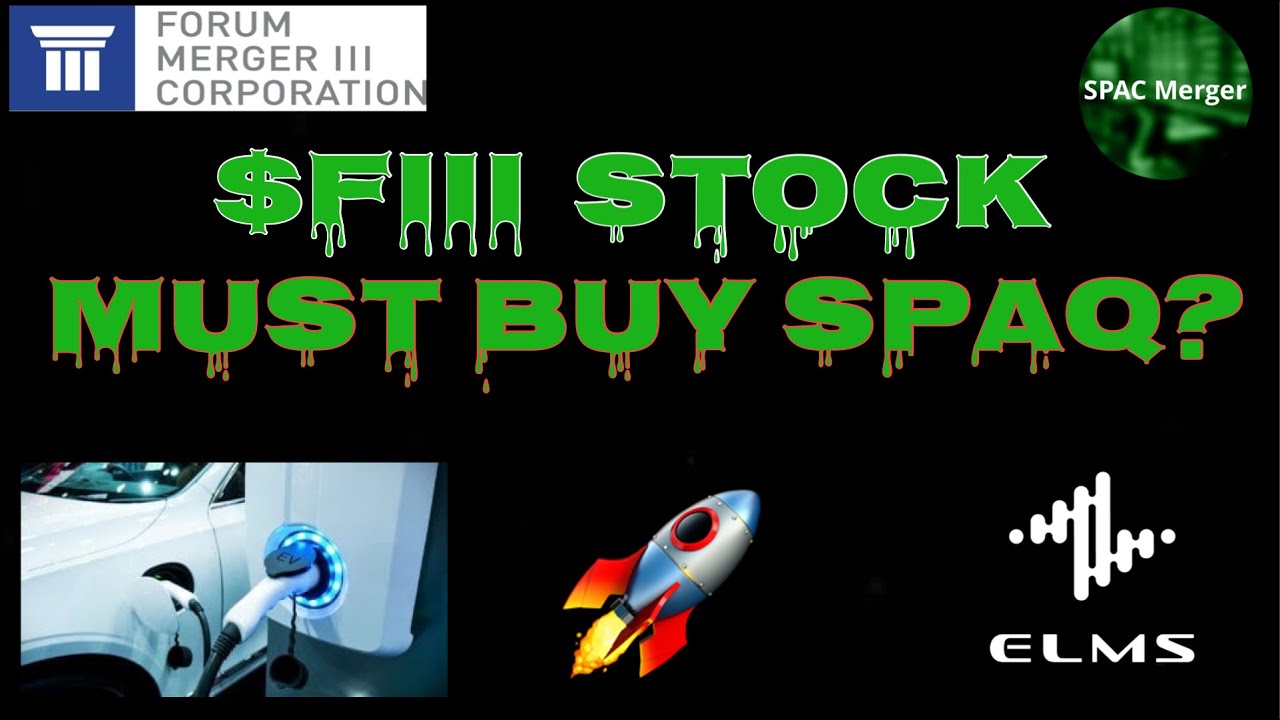 THE NEXT BIG EV SPAQ COMPANY SET TO DOUBLE!!(FIII STOCK) - DEALS WITH WALMART, FEDEX, DISNEY & MORE🔥