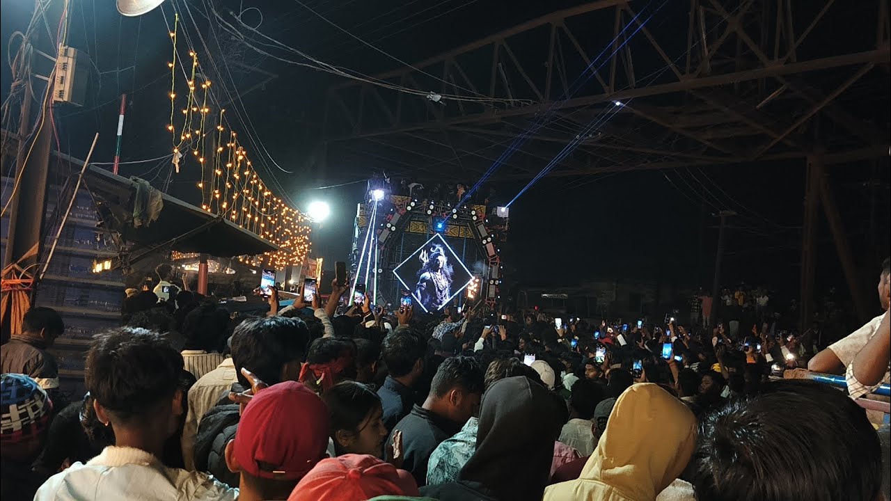 Dj Pankaj Bank more Dhanbad Night road Show🤟#djpankaj #djpankajchandankiyari 