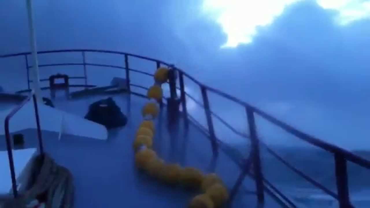 Temp&ecirc;te en mer d'Irlande