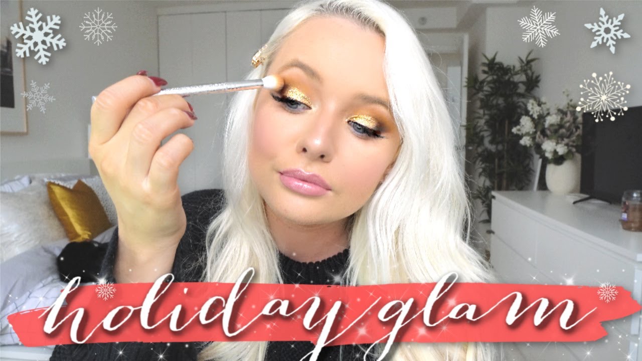 AFFORDABLE HOLIDAY GLAM TUTORIAL