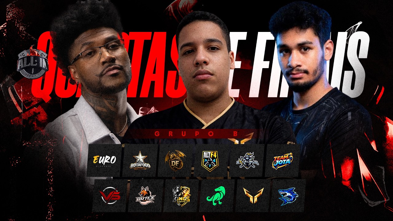 QUARTAS DE FINAIS ALL IN FREE FIRE MOBILE SERIE C  | GRUPO B #160k