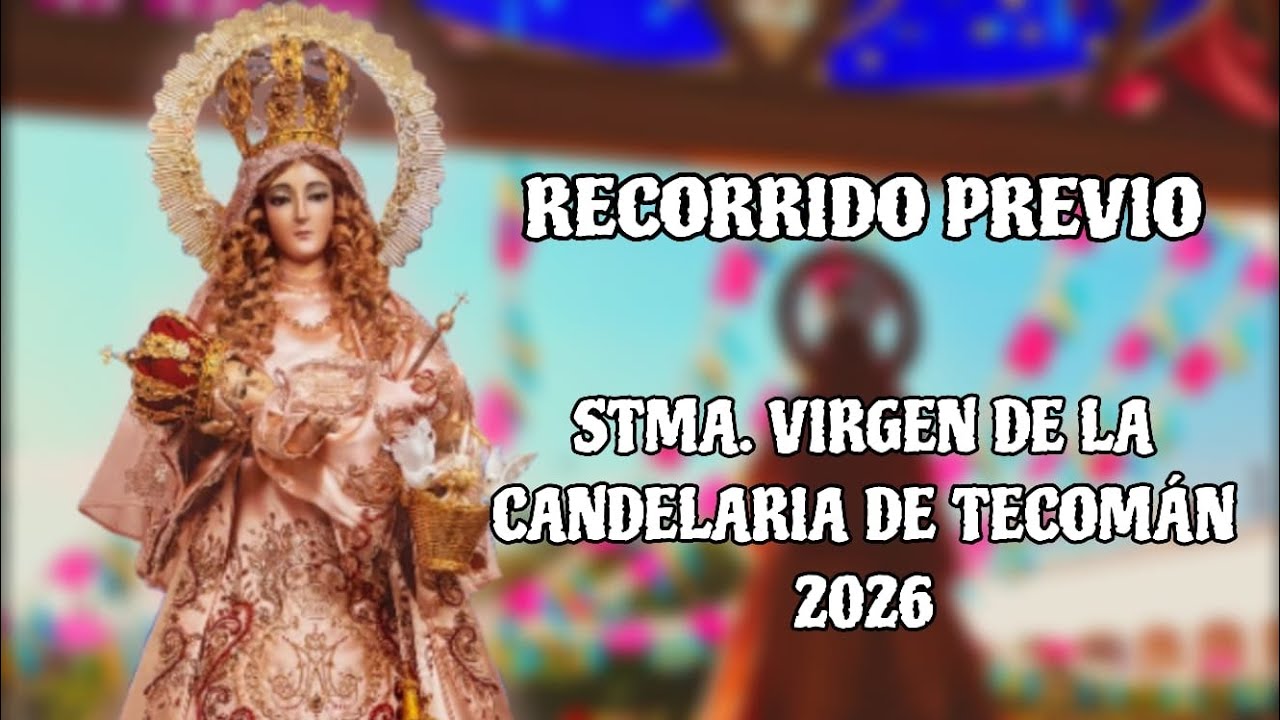 Parte # 3 del primer recorrido menor de la Sma Virgen de la Candelaria de Tecomán por algunas calles