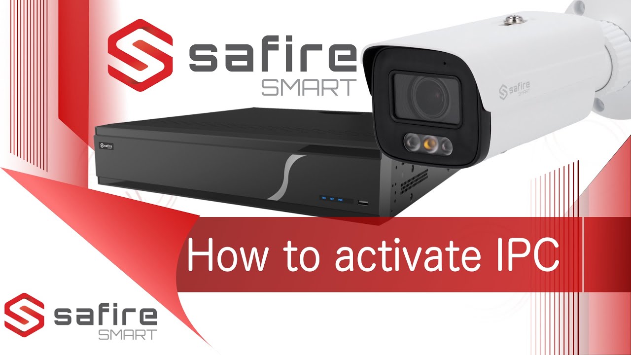 How to activate an IP camera vi the NVR?