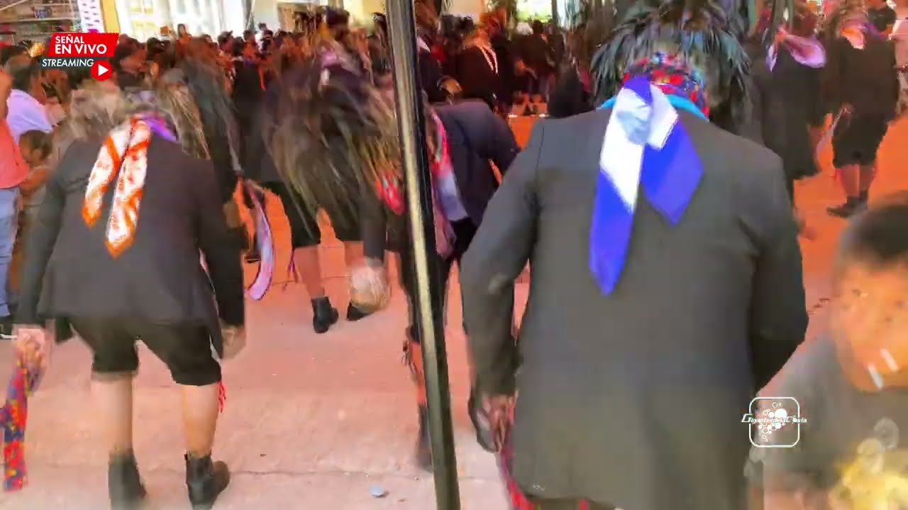 Tejorones Barrio San Miguel - Carnaval Indígena 2025 en San Juan Colorado, Jamiltepec, Oaxaca.