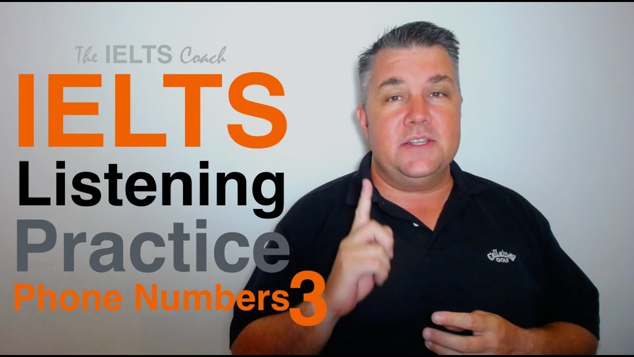 Номера телефонов для практики аудирования IELTS 3