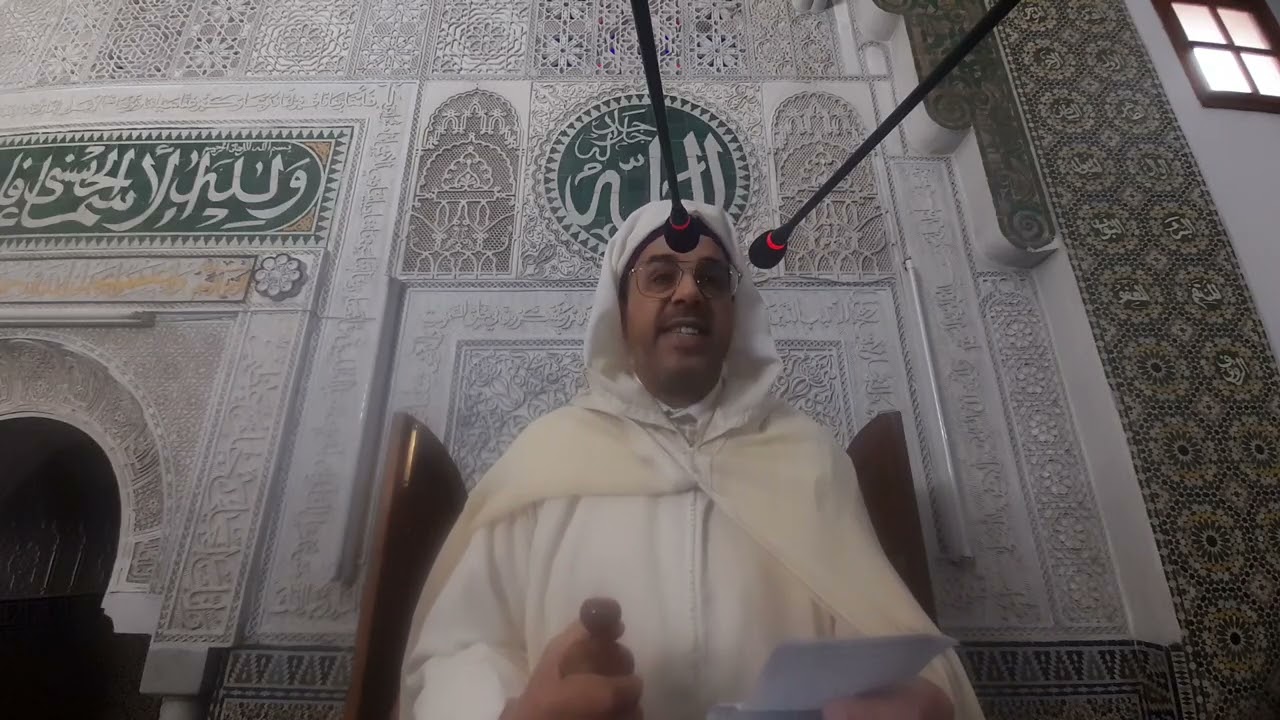    خطبة الجمعة في موضوع: 