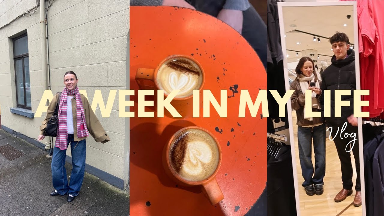 a weekly vlog | yoga, going for dinner, alone time and good vibes