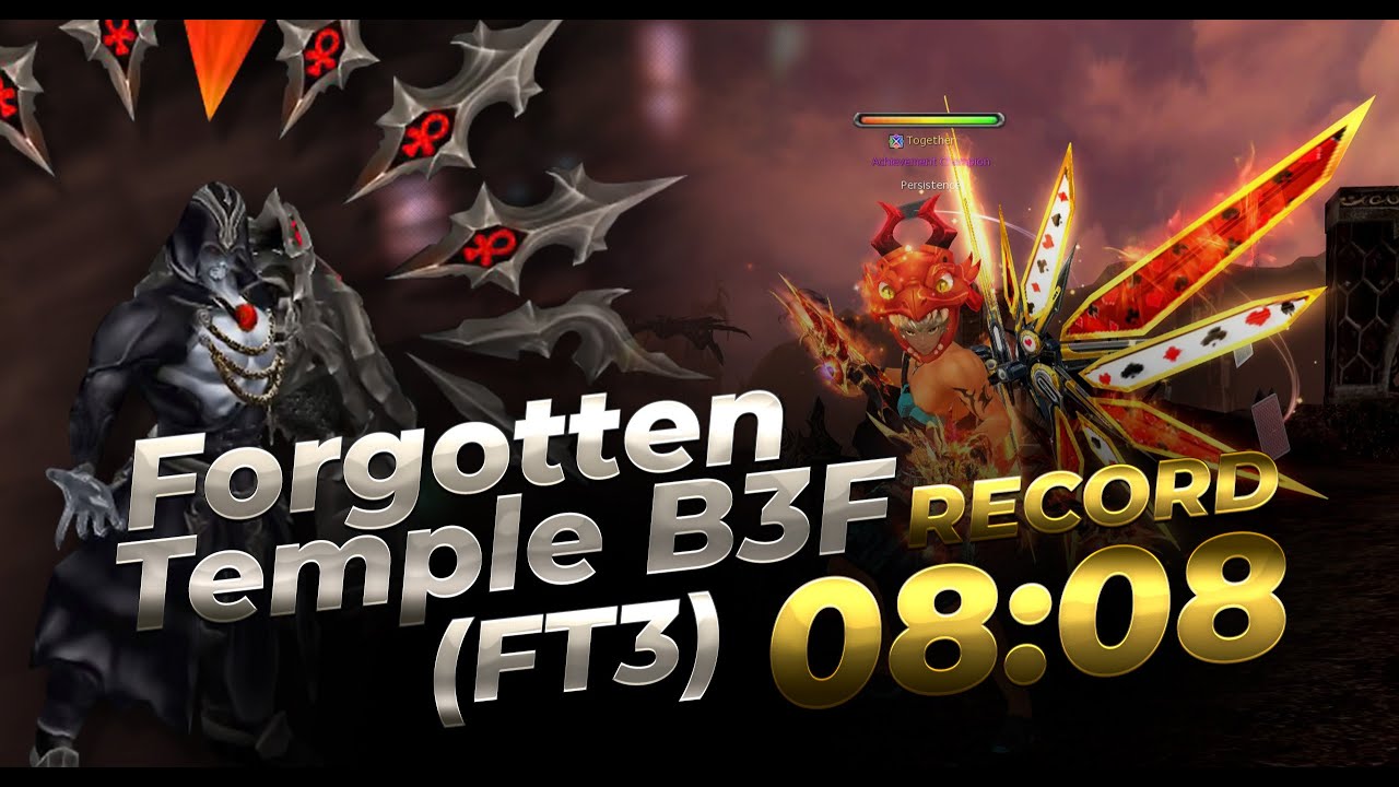 CABAL GSP - Forgotten Temple B3F (FT3) - Top1 FA