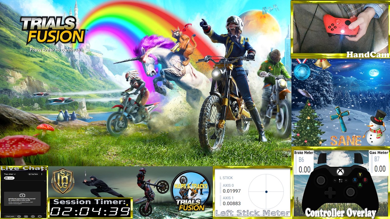 Trials Fusion On PC Live🔴Zeroing Ninjas [3]