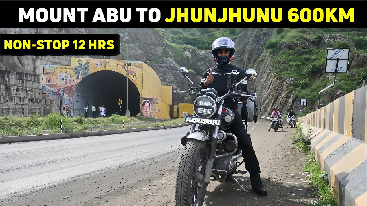 MOUNT ABU TO JHUNJHUNU 600KM NON STOP IN 12 HRS | EP-07 | HONDA CB 350 2024