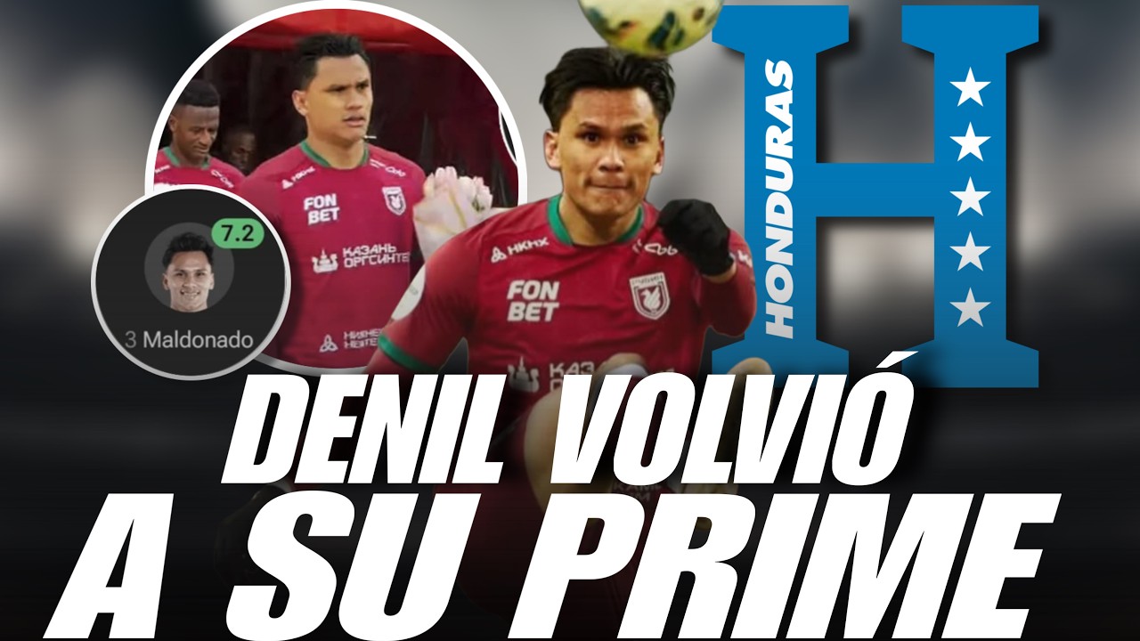 DENIL MALDONADO ESTÁ LISTO PARA LA SELECCIÓN DE HONDURAS