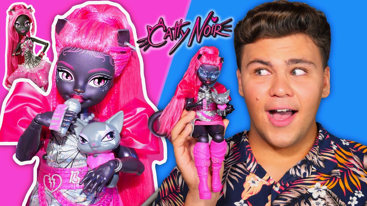 ПУХЛЯШКА КЭТТИ? 🙀 Catty Noir Monster High G3 Обзор Кэтти Нуар Монстер Хай 3 поколения #monsterhigh 