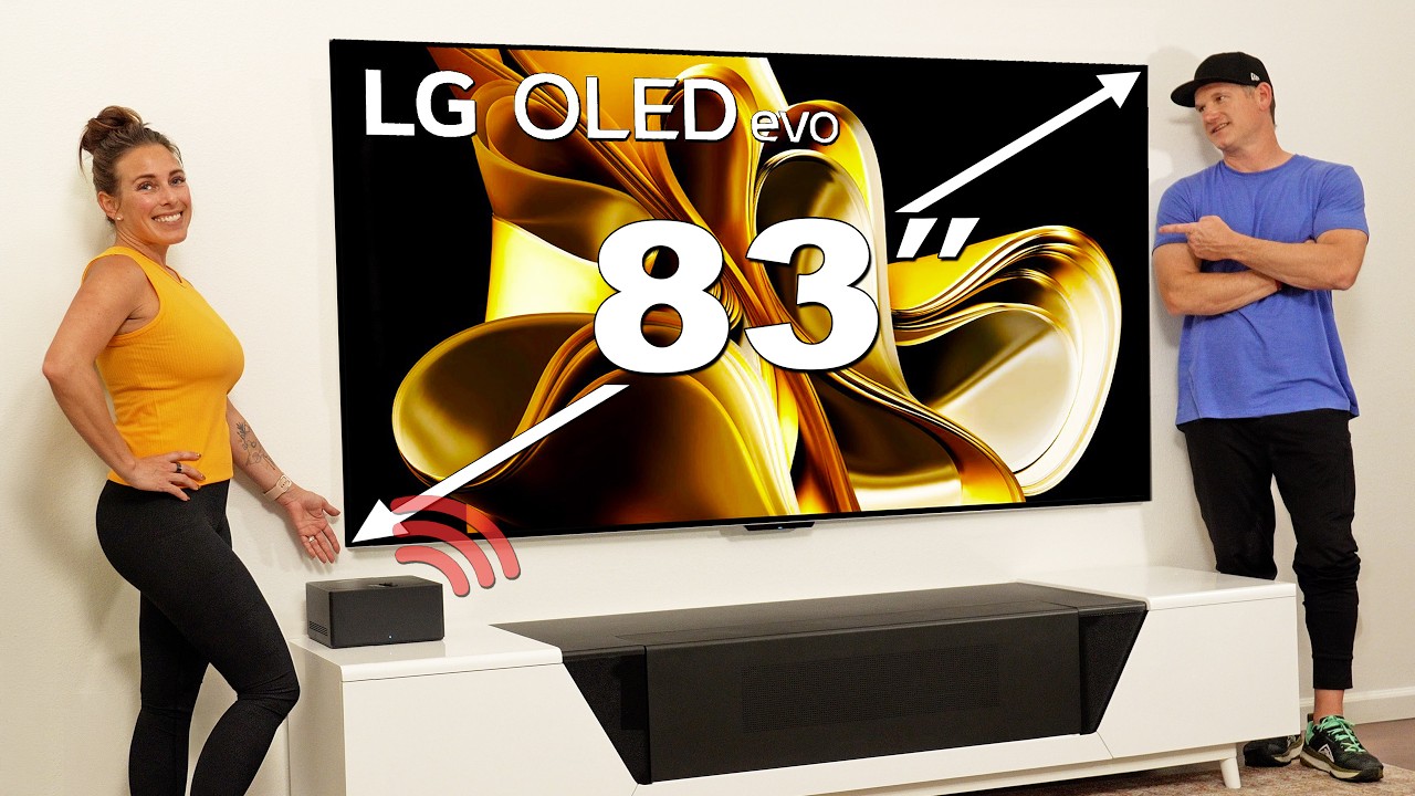 83-calowy LG M3 &ndash; niesamowity telewizor Smart TV 4K z łącznością bezprzewodową