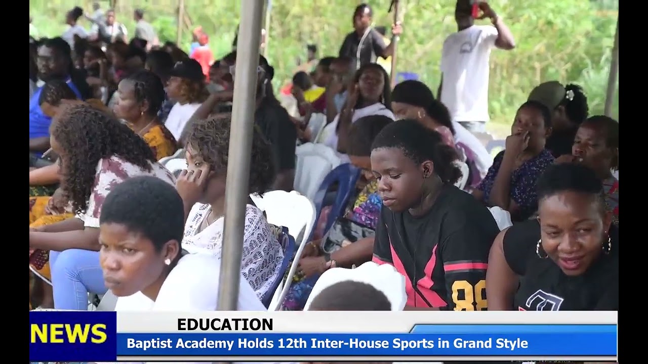 Colourful Children Inter-House Sports Competition Held at Baptist Academy In Benin #sports  #school