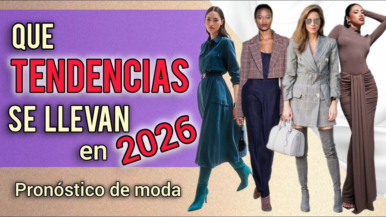 ✅⚠️TENDENCIAS 2026🚨PRONÓSTICO DE MODA/TODO LO QUE SE LLEVA EN EL PRÓXIMO AÑO/MODA MUJER/FASHION29