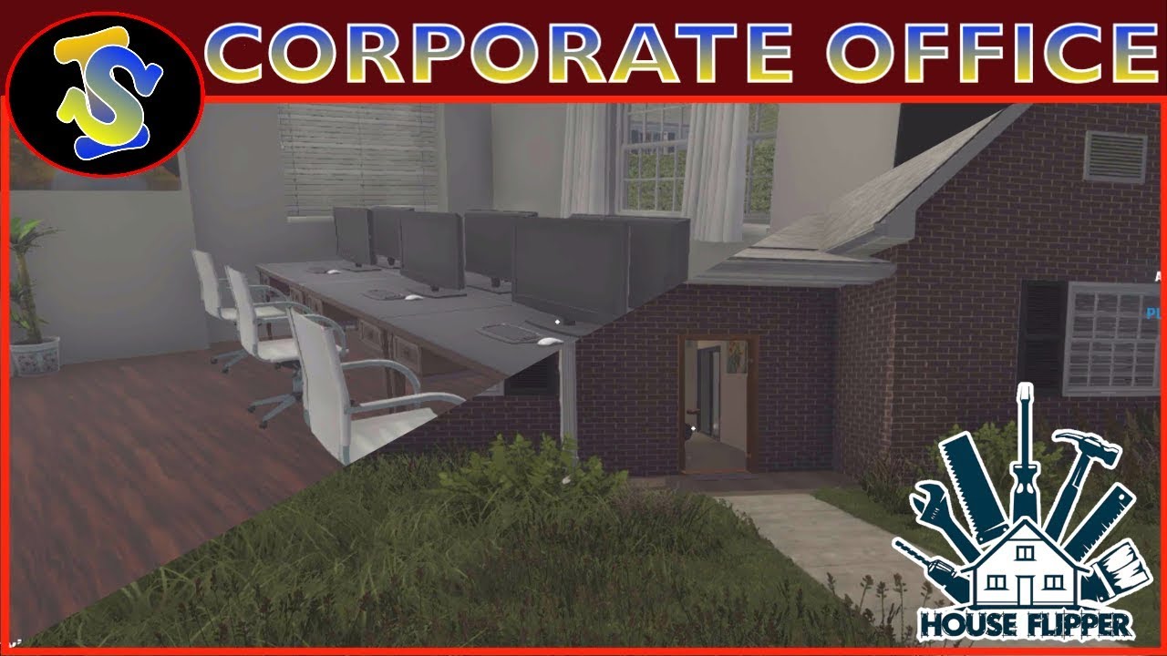 House Flipper Speed Building Video | Corporate Office Part 1