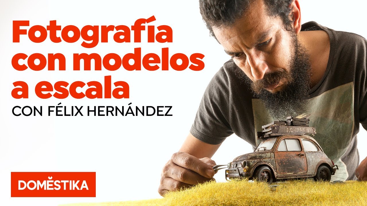 Fotografía creativa en estudio con modelos a escala | Curso online de Félix Hernández