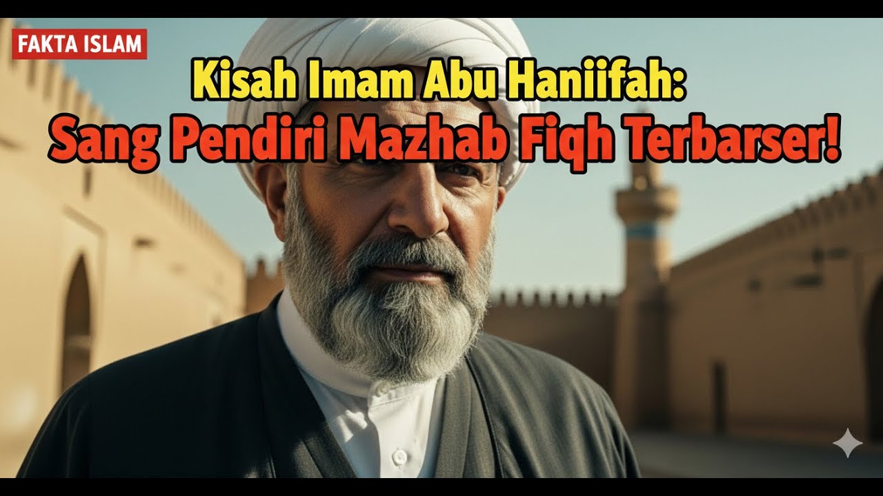 Perjalanan hidup luar biasa Imam Abu Hanifah, dari pedagang hingga pendiri Mazhab Fiqh terbesar