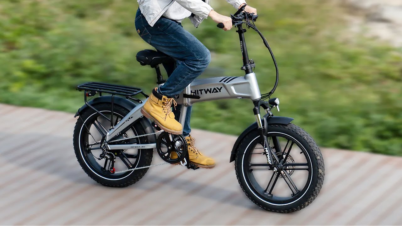 HITWAY BK36 Electric Bike 250W Motor 48V 10.4Ah Battery 20 * 4.0 inch Fat Tire Electric Bike