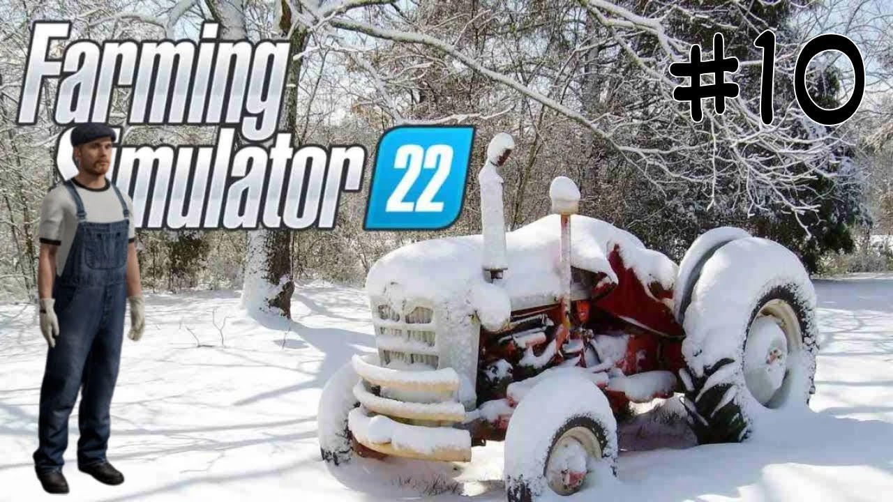 LA NEVE E PRIMI LAVORETTI INVERNALI - #10 FS22 ITA MAPPA DEUTSCHLAND 2K