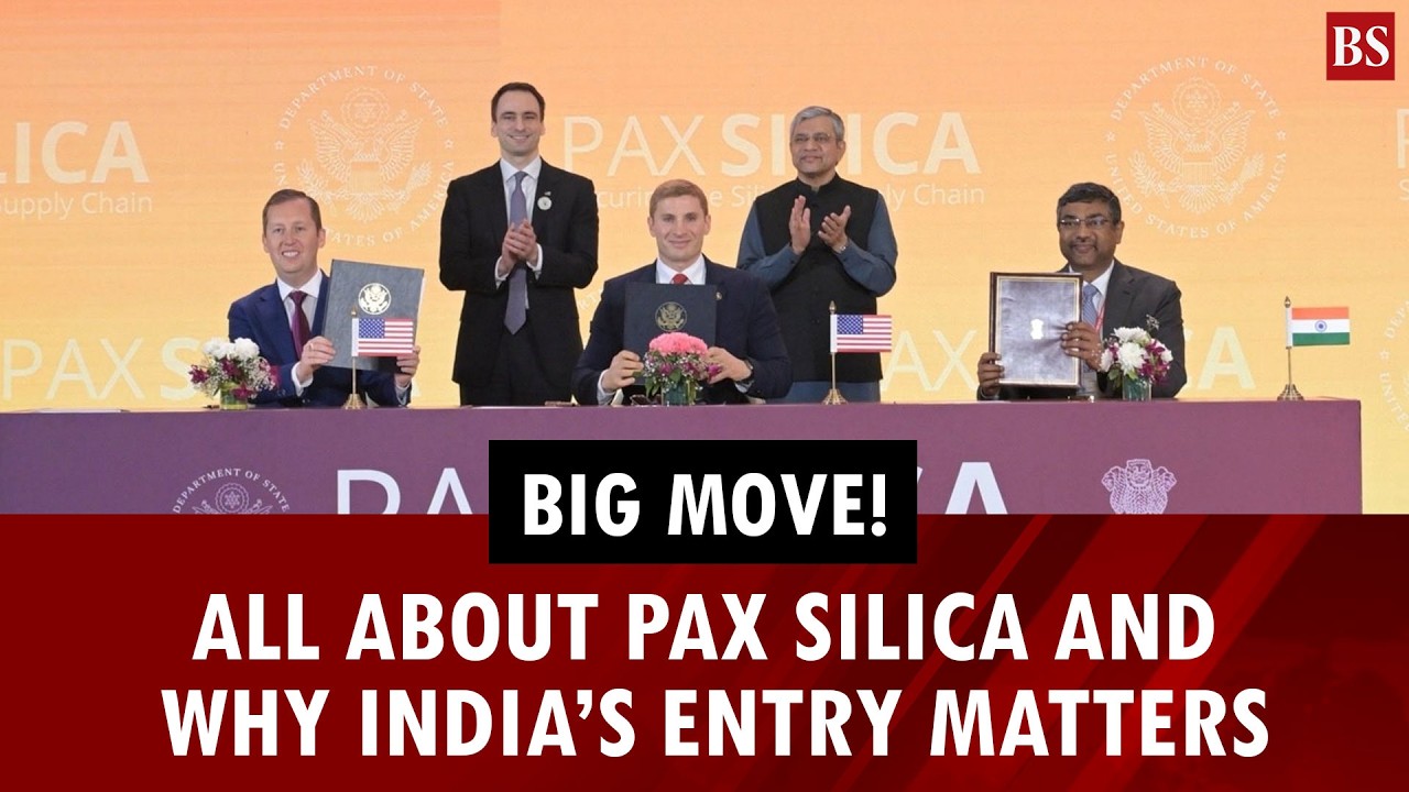 Big Move! What is Pax Silica and why India’s entry matters | Semiconductors | AI | Minerals | US