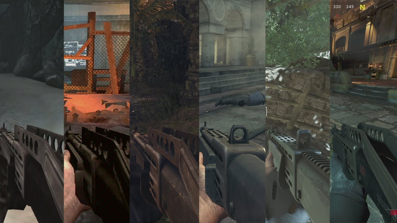 Call of Duty Zombies SPAS-12 Evolution (BO1,BO2,IW,BOCW)