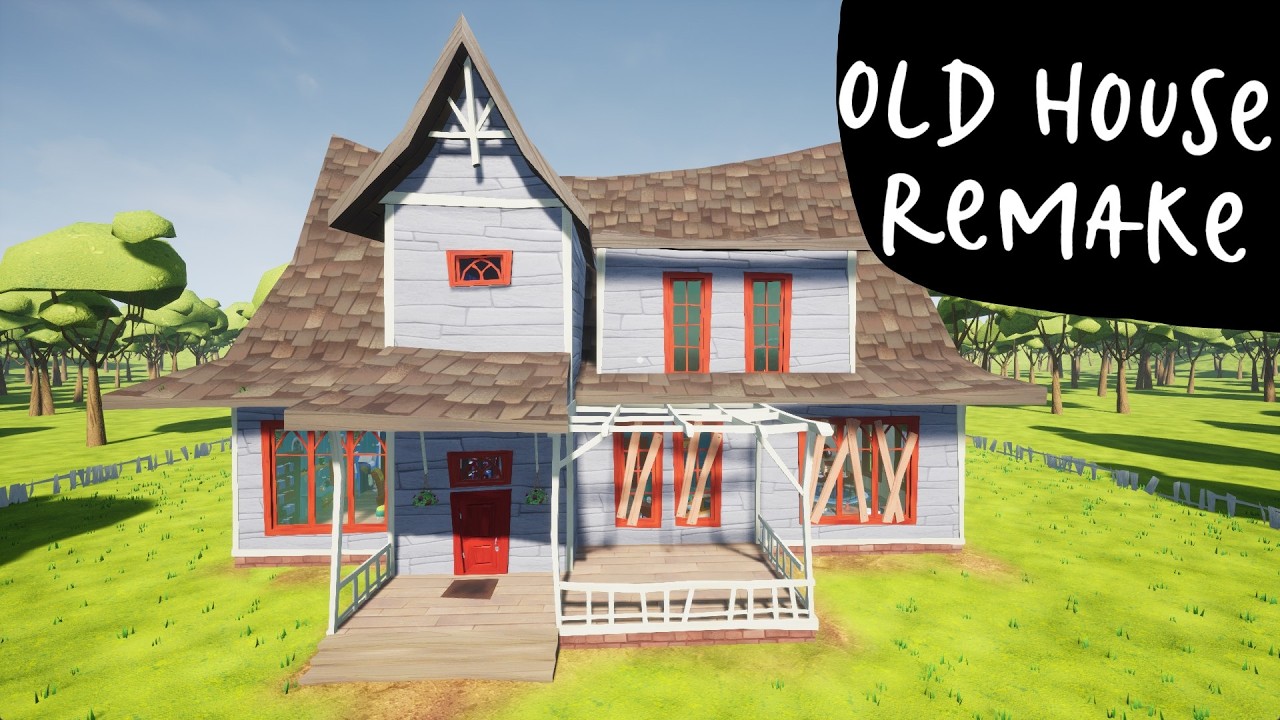 Old house Remake (Patch 2) - Hello Neighbor mod kit