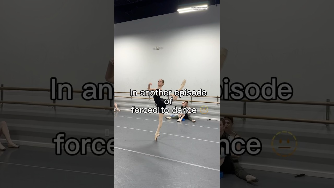 Forced to Dance 🫥#ballerinas #ballet #ballerina #dance #dancer #balletdancer