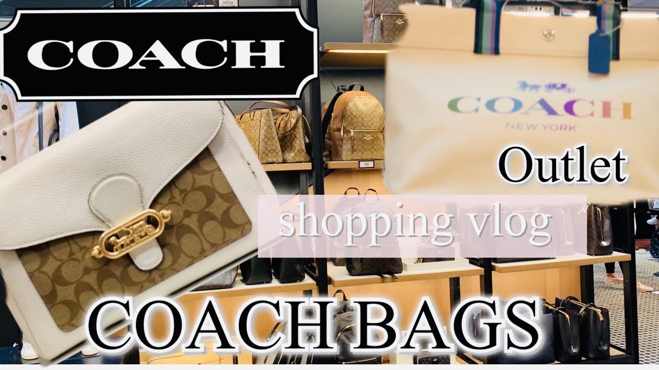 COACH OUTLET SALE / COACH BAGS 2020 SHOP WITH ME/ coach shopping vlog