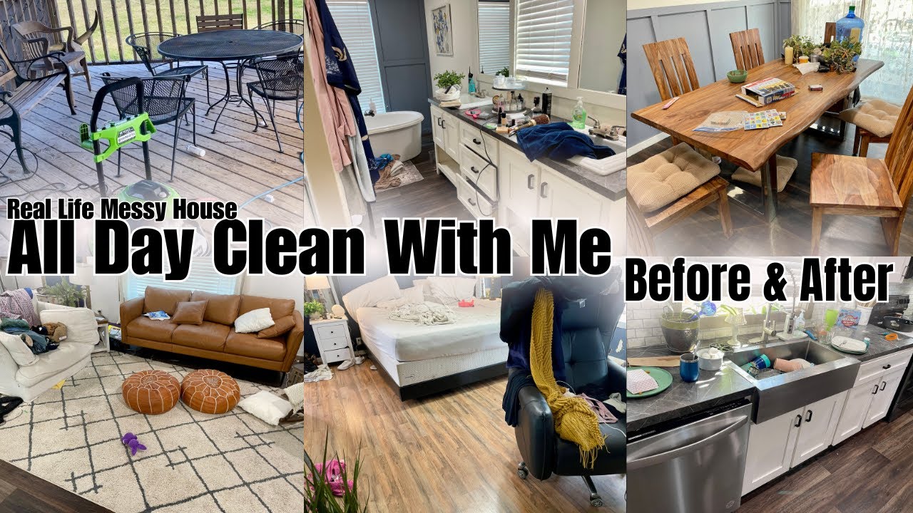 *NEW*  MESSY HOUSE | BEAUTIFUL BEFORE AND AFTER | CLEAN WITH ME 2.0