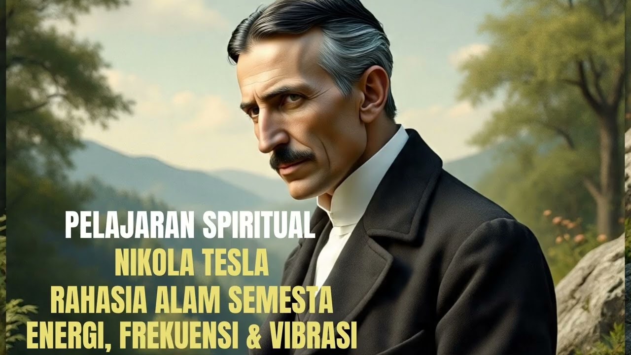 Pelajaran spiritual dari Nikola Tesla, rahasia alam semesta energi, vibrasi dan frekuensi