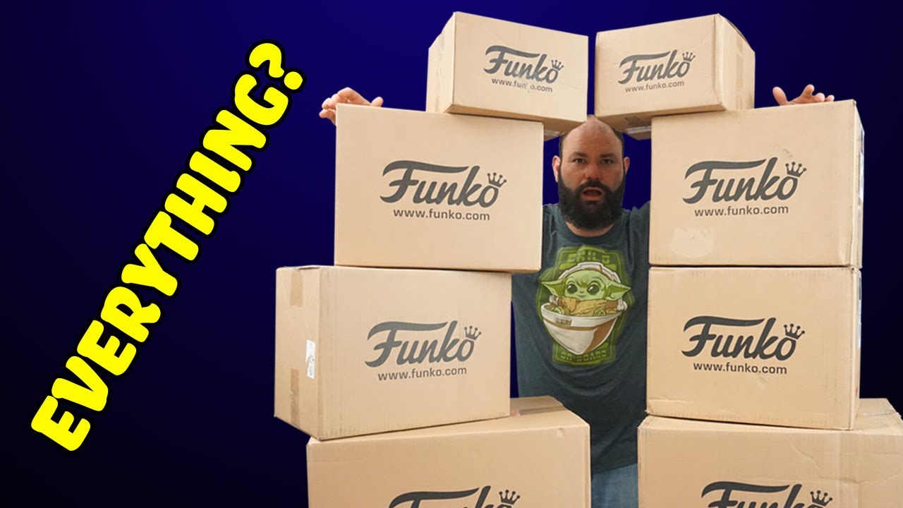 I Bought Every Funko Pop At The Funko Shop! Unboxing & A Chase HIT!
