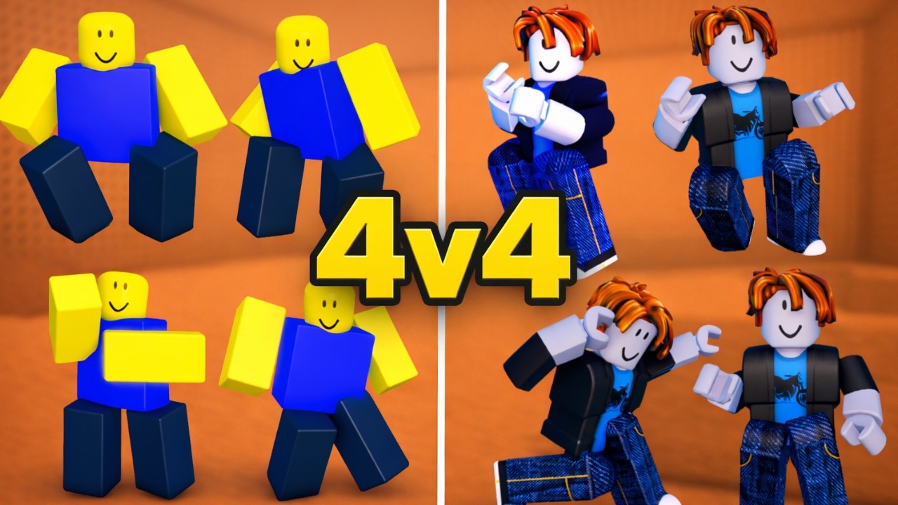 Noobs Vs Bacons 4v4 In Timebomb Duels... LIVE (ROBLOX)