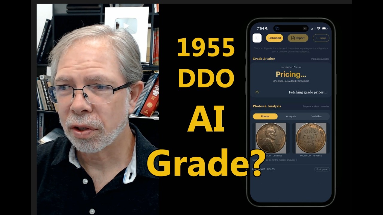 What Grade Will My 1955 Doubled Die Get Using AI Coin App?