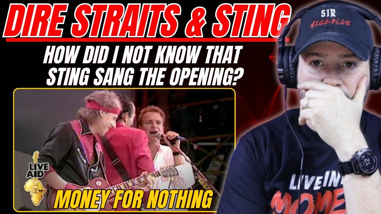 Слушаем Dire Straits и Стинга «Money for Nothing» 💰🎸 Концерт Live Aid 1985 | Легендарное выступле...