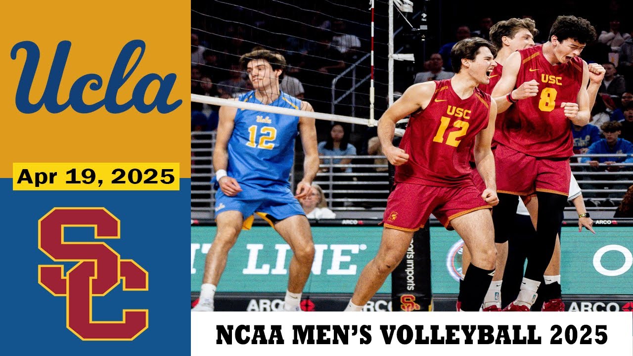 UCLA vs. USC FULL MATCH Apr 19, 2025 | NCAA men's volleyball | College volleyball 2025
