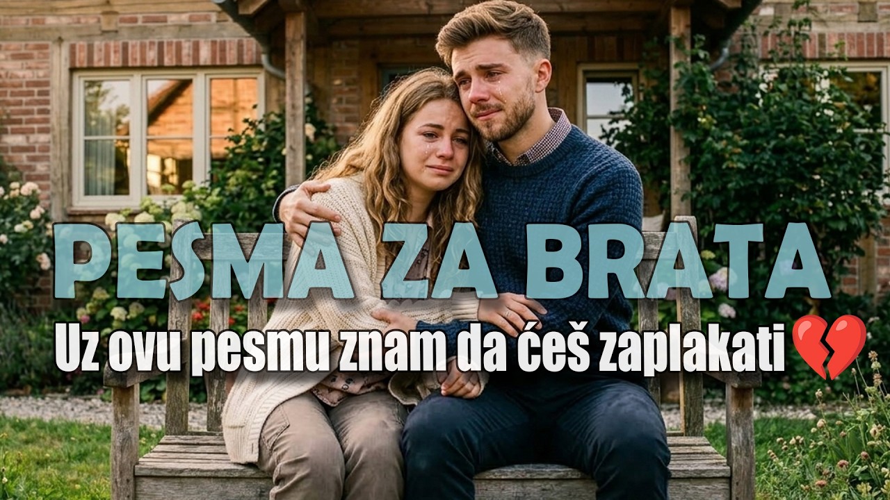 PESMA ZA BRATA 💔​  Uz ovu pesmu znam da ćeš zaplakati...Emotivna balada