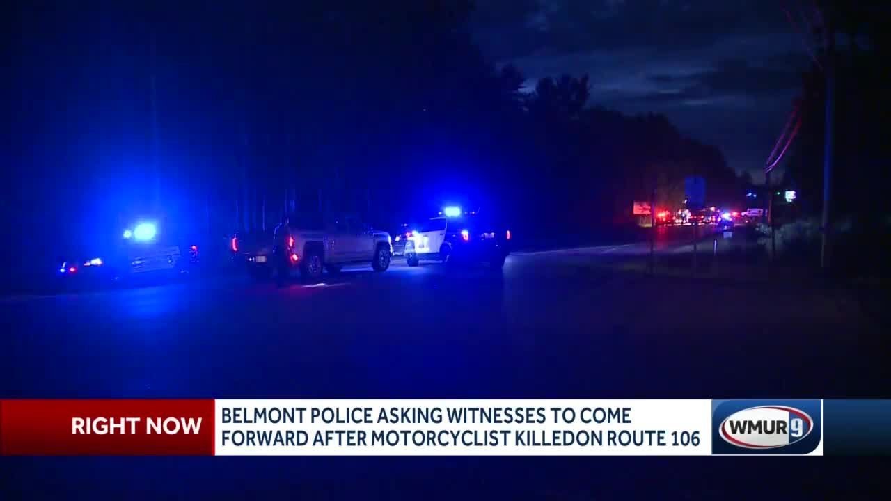 Belmont police ask Route 106 crash witnesses to come forward