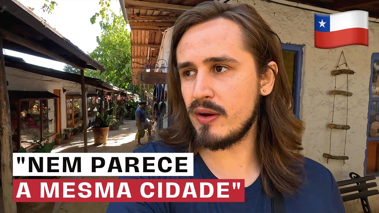 VOCÊ NÃO VAI ACREDITAR QUE ISSO FICA NA CAPITAL DO CHILE (Santiago)