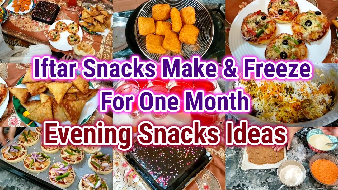 Evening Snacks Ideas 😋 Ramzan ke liye snacks bana kar rakh den | Kids Lunch Box Ideas | Hi Tea Menu