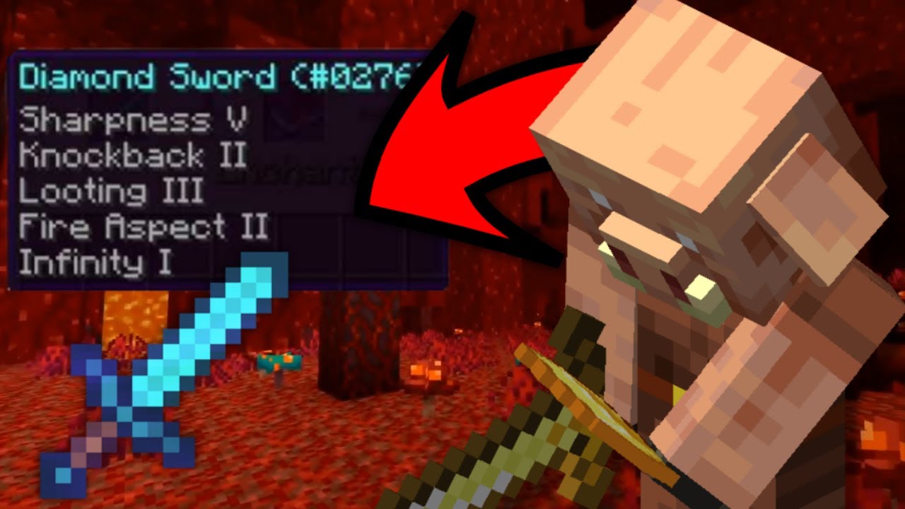 Minecraft, But Piglin Trades Are Op